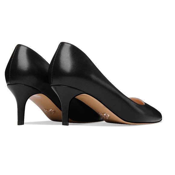 Petit Cadeau Valerie - Comfy Kitten Heel Pumps with 2.5" Heels. Black. NEW! - Picture 3 of 5